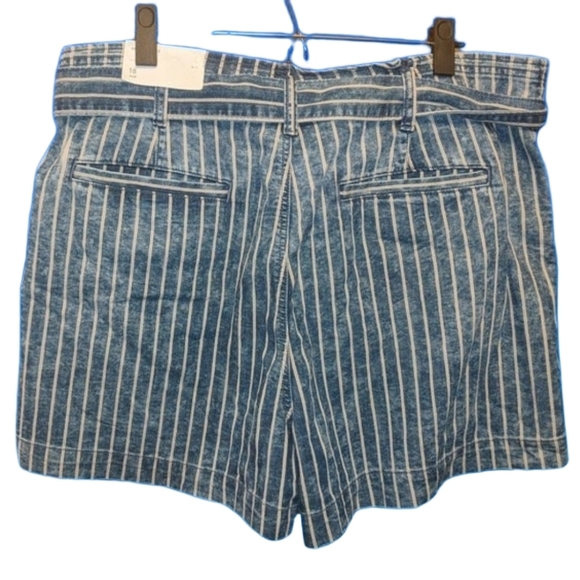 *NWT* American Eagle Outfitters Striped Shorts, Size 18 - Picture 2 of 5